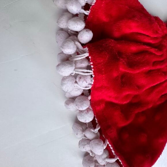 Mud Pie Red Minky Bell Bottom Leggings Size 2T - Picture 2 of 4